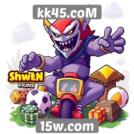 Estudo sobre a gama de jogos disponíveis no kk45.com